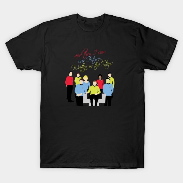 Space Family T-Shirt by USS_GUMDROP